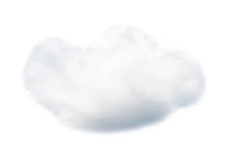 Cloud isolated on sky Cloud on blue sky, one white cloud and sky in PNG is... Foto stock