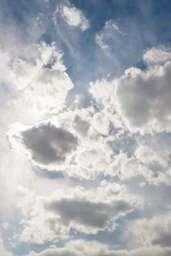 Cloud keep out the sunshine Foto stock