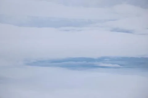 Cloud layers soft blue sky texture 스톡 사진
