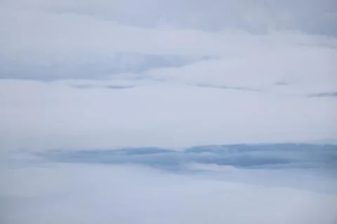 Cloud layers soft blue sky texture 스톡 사진
