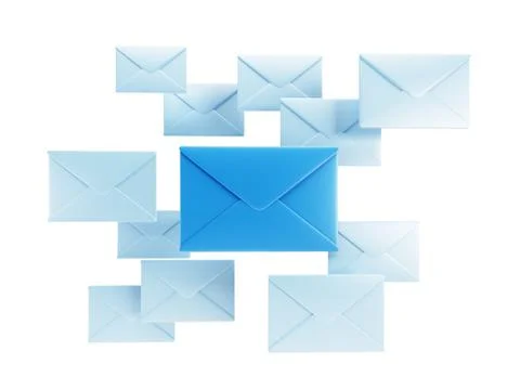 Cloud of letters Stock Illustration