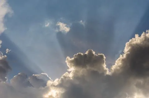 Cloud light sky Stock Photos