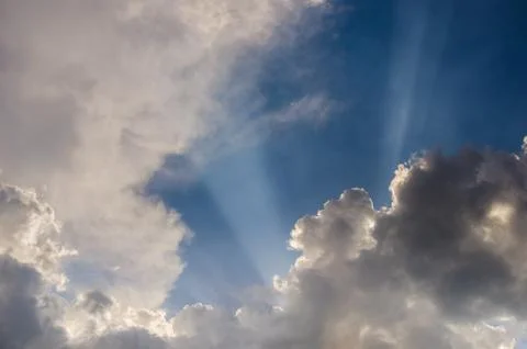 Cloud light sky Stock Photos