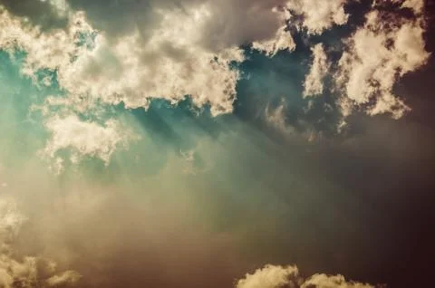 Cloud light sky Stock Photos