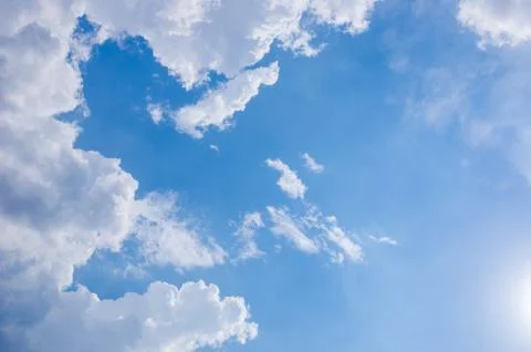 Cloud light sky Stock Photos