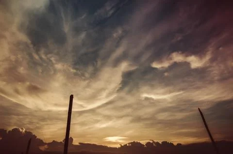 Cloud light sky Stock Photos