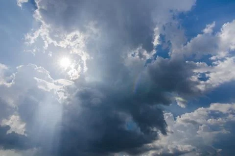 Cloud light sky Stock Photos