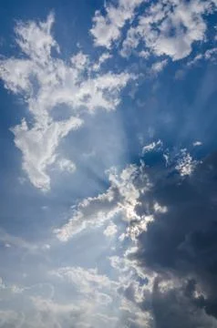 Cloud light sky Stock Photos