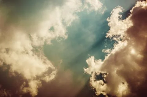 Cloud light sky Stock Photos