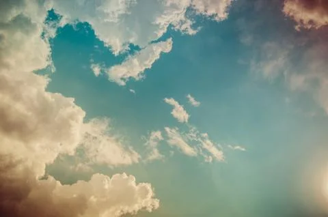 Cloud light sky Stock Photos