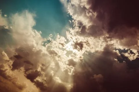 Cloud light sky Stock Photos