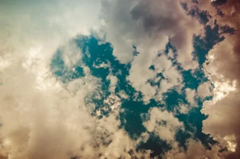 Cloud light sky Foto stock