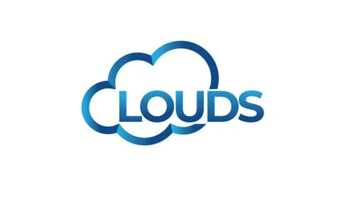 CLOUD UP LOGO can be used for upload LOGO- download LOGO Stock Illustration