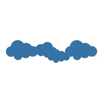 Cloud logo design template Stock Illustration