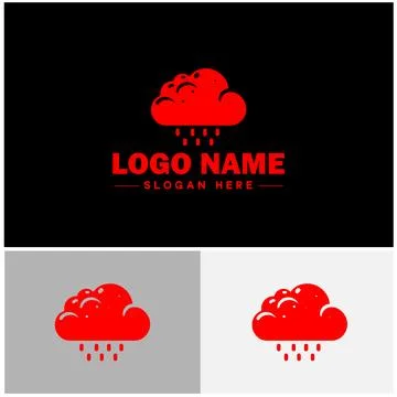Cloud logo icon vector art graphics for business brand app icon sky cloud l.. イラスト素材