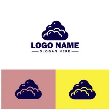 Cloud logo icon vector art graphics for business brand app icon sky cloud l.. イラスト素材