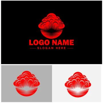 Cloud logo icon vector art graphics for business brand app icon sky cloud l.. 스톡 일러스트