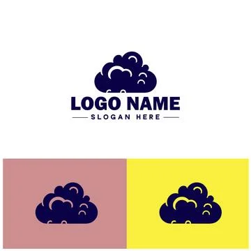 Cloud logo icon vector art graphics for business brand app icon sky cloud l.. イラスト素材