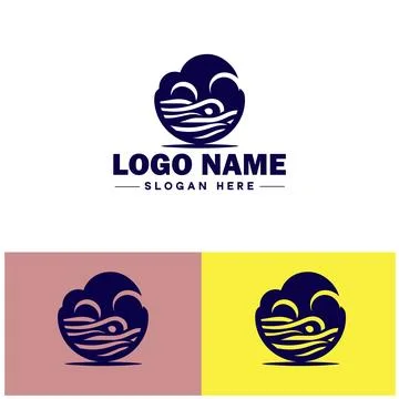 Cloud logo icon vector art graphics for business brand app icon sky cloud l.. イラスト素材