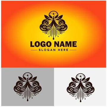 Cloud logo icon vector art graphics for business brand app icon sky cloud l.. イラスト素材