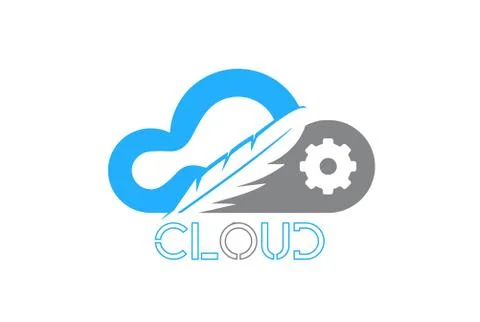 Cloud Logo Stock Illustration