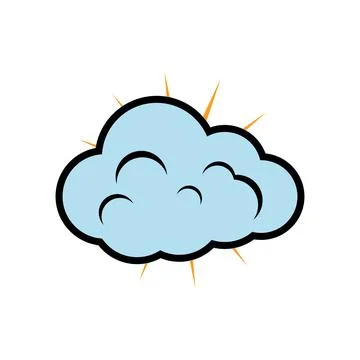 Cloud logo template vector icon illustration design Illustration