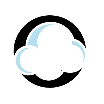 Cloud logo template vector icon illustration design Stock Illustration
