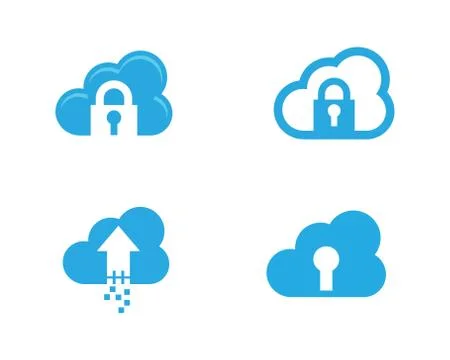 Cloud logo template vector illustration 스톡 일러스트