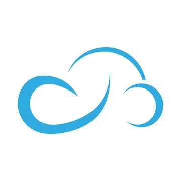 Cloud logo template vector illustration design icons 스톡 일러스트