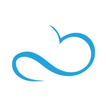 Cloud logo template vector illustration design icons 스톡 일러스트