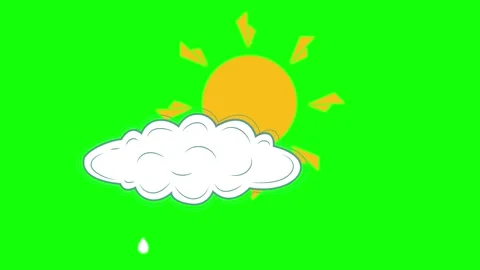 Cloud Looping Transparent Background Animation Stock Footage 341328789