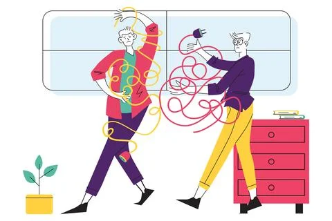 Cloud Management and Control Dashboard Stock-Illustration