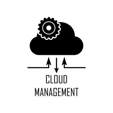 Cloud management icon. Element of Web Development for mobile concept and web Stock Illustration