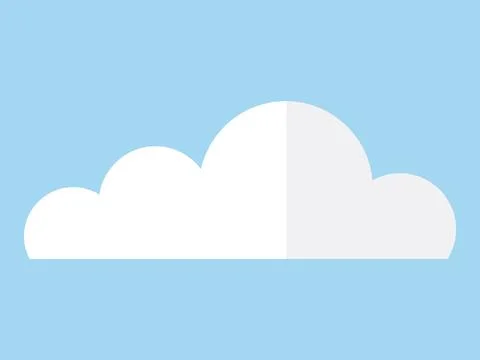 Cloud. Meteorology explores dynamics atmosphere, studying cloud formations Stock Illustration