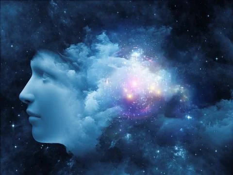 Cloud Mind 스톡 일러스트