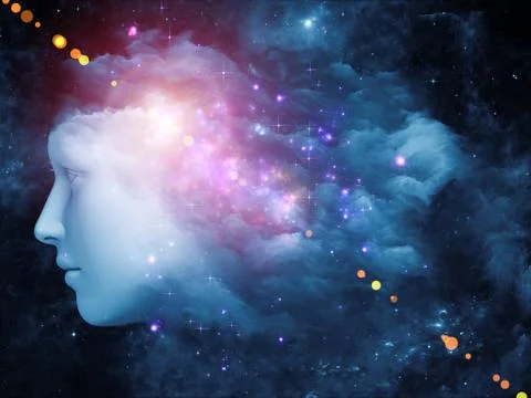 Cloud Mind 스톡 일러스트