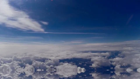 Cloud mirror in the sky Stock Footage 85576192