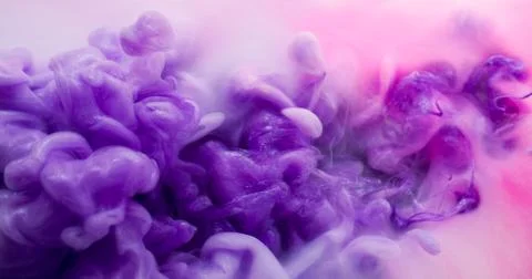 Cloud mix wave fog fluid ink fantasy color swirl Illustrazione stock