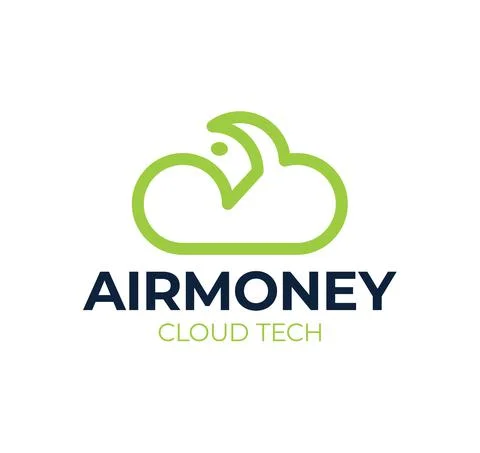 Cloud Money Logo Template Design Vector. Finance concept. Can be used for top Stock Illustration