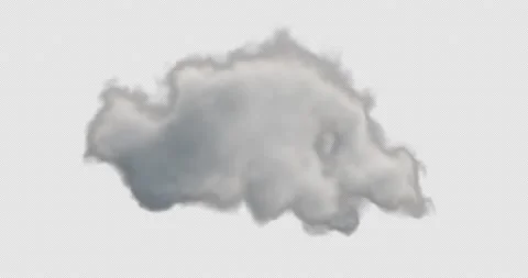 Cloud morphing, Seamless Loop, Alpha Channel, 4K Video stock 147675080