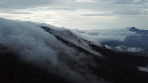 Cloud mountain Stock Footage 91921306