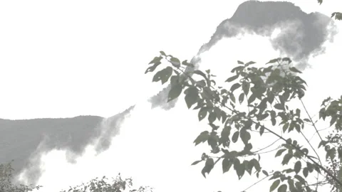 Cloud Mountain Stock Footage 236177876