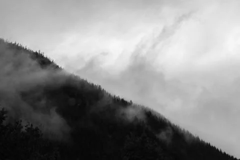 Cloud in the Moutains Stock Photos