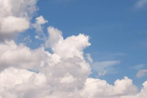 Cloud move on the sky Stock Photos