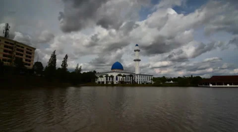 Cloud Movement - HD Timelapse Stock Footage 32085149