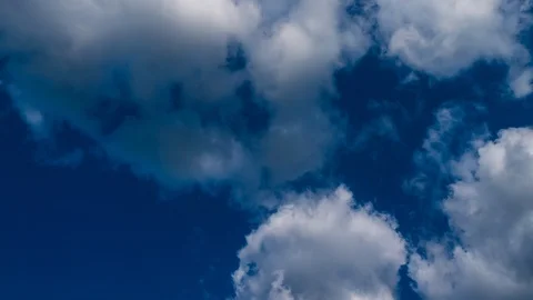 Cloud movement timelapse Stock Footage 93364106