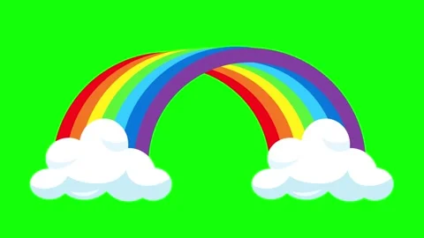 Cloud Moving with Arrow Isolated Green Screen Stock Video Stock Footage 341586837