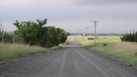 A Cloud Moving Down a Dusty Road (8K) 動画素材 247846168