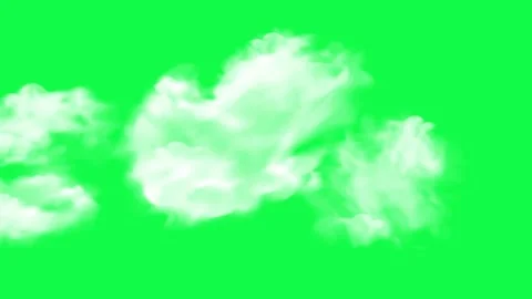 Cloud moving on green screen stock video. Stock Footage 316701517