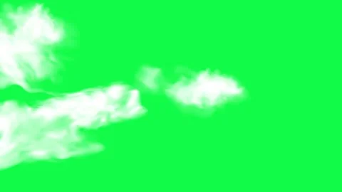 Cloud moving on green screen stock video. Stock Footage 316701545